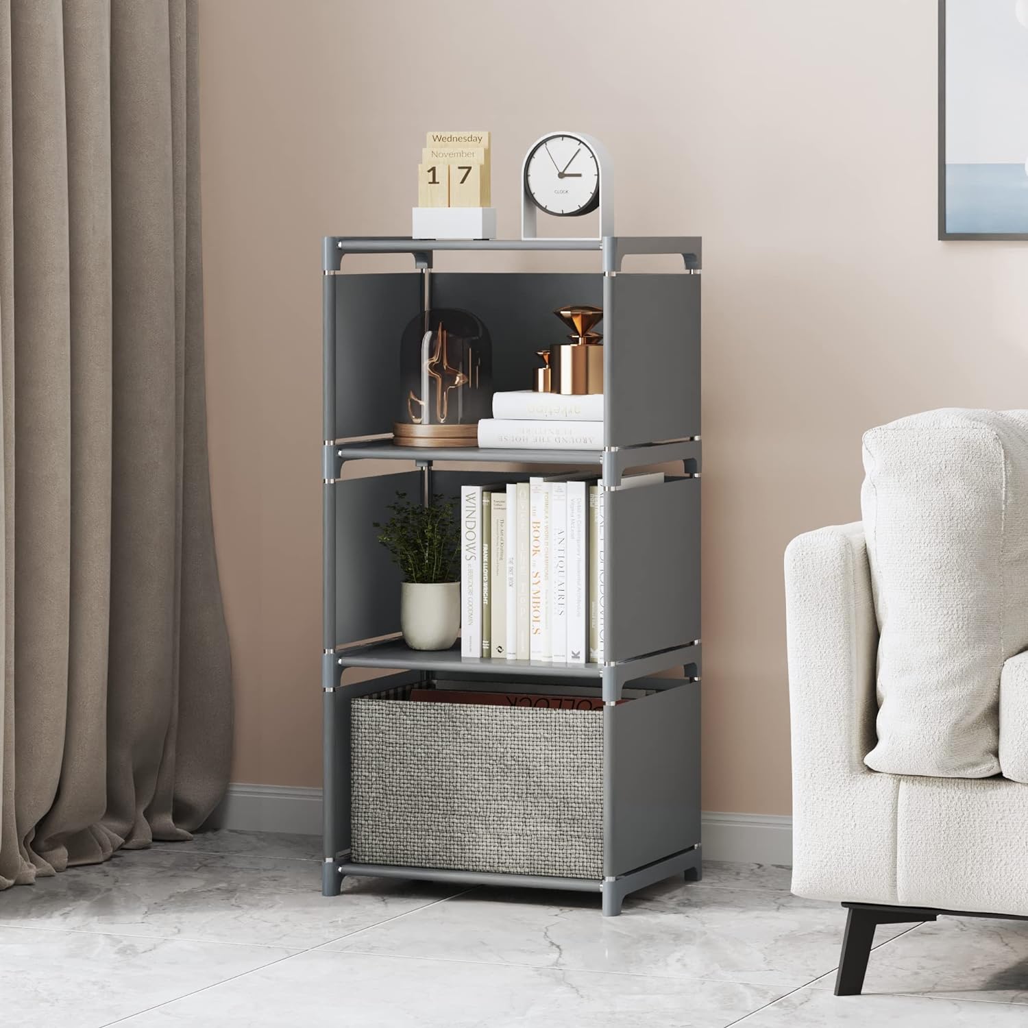 Storage Shelves, Organizer Shelf for Bedroom Closet, Small Bookshelf, Bookcase Unit for Small Spaces, Storage Organizer Storage Shelves, Organizer Shelf for Bedroom Closet, Small Bookshelf, Bookcase Unit for Small Spaces, Storage Organizer